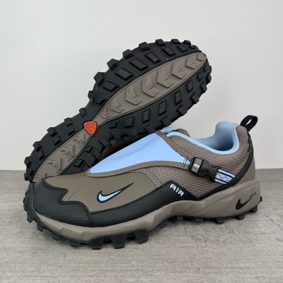 Nike ACG Phassad Hiking Shoes -Men’s Size 11.5- HM7133-200 Cave Stone Aluminum